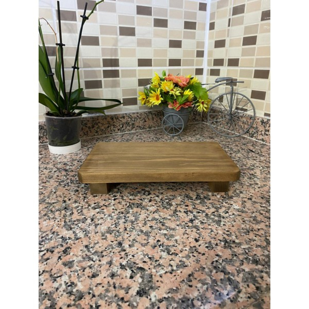 Apak Ahşap Çok Amaçlı Sunumluk Baharatlık Dekoratif Ahşap Tepsi 16 x 28 cm Mutfak Gereçleri Fiyatı