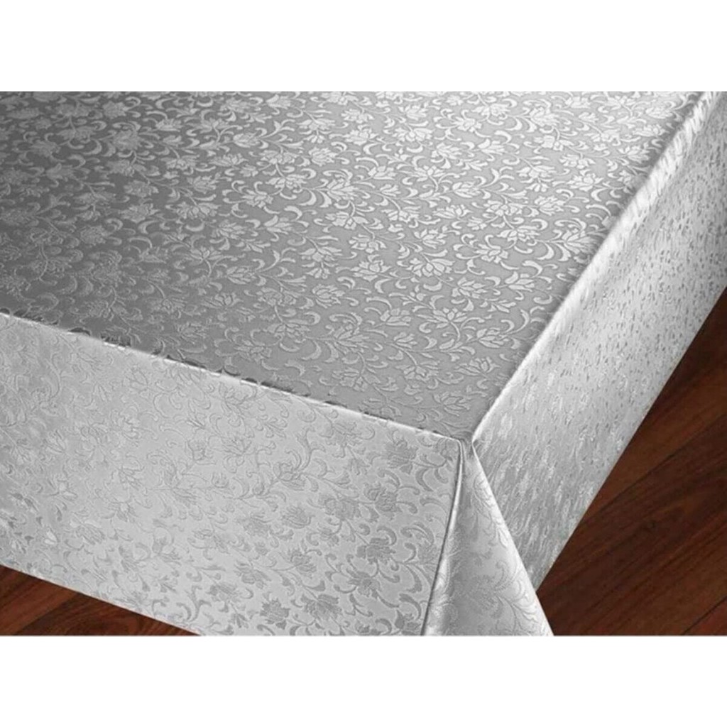 Apakay Gri Renk Altı Elyaflı Pvc Muşamba Masa Örtüsü - 140 x 280 cm - Açık Gri Diğer Fiyatı