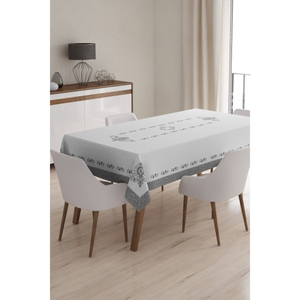 Apakay Özel Tasarım Dijital Baskılı Dertsiz Masa Örtüsü 110X150CM - 110 x 150 cm - Beyaz Masa Örtüsü Fiyatı