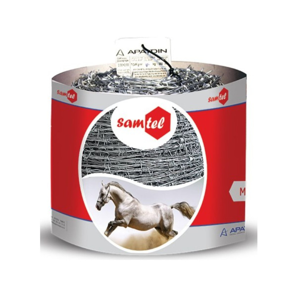 APAMALL - SAMTEL DİKENLİ TEL 1.25mm ( 125m ) Bahçe Çiti Fiyatı