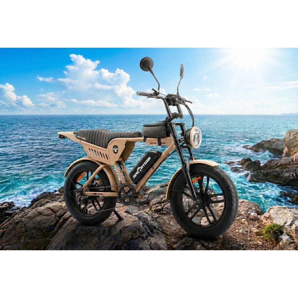 Ape Ryder Genon Ultra 750W Elektrikli Bisiklet Ayna Çanta ve El Gazı Hediyeli Elektrikli Bisikletler Fiyatı