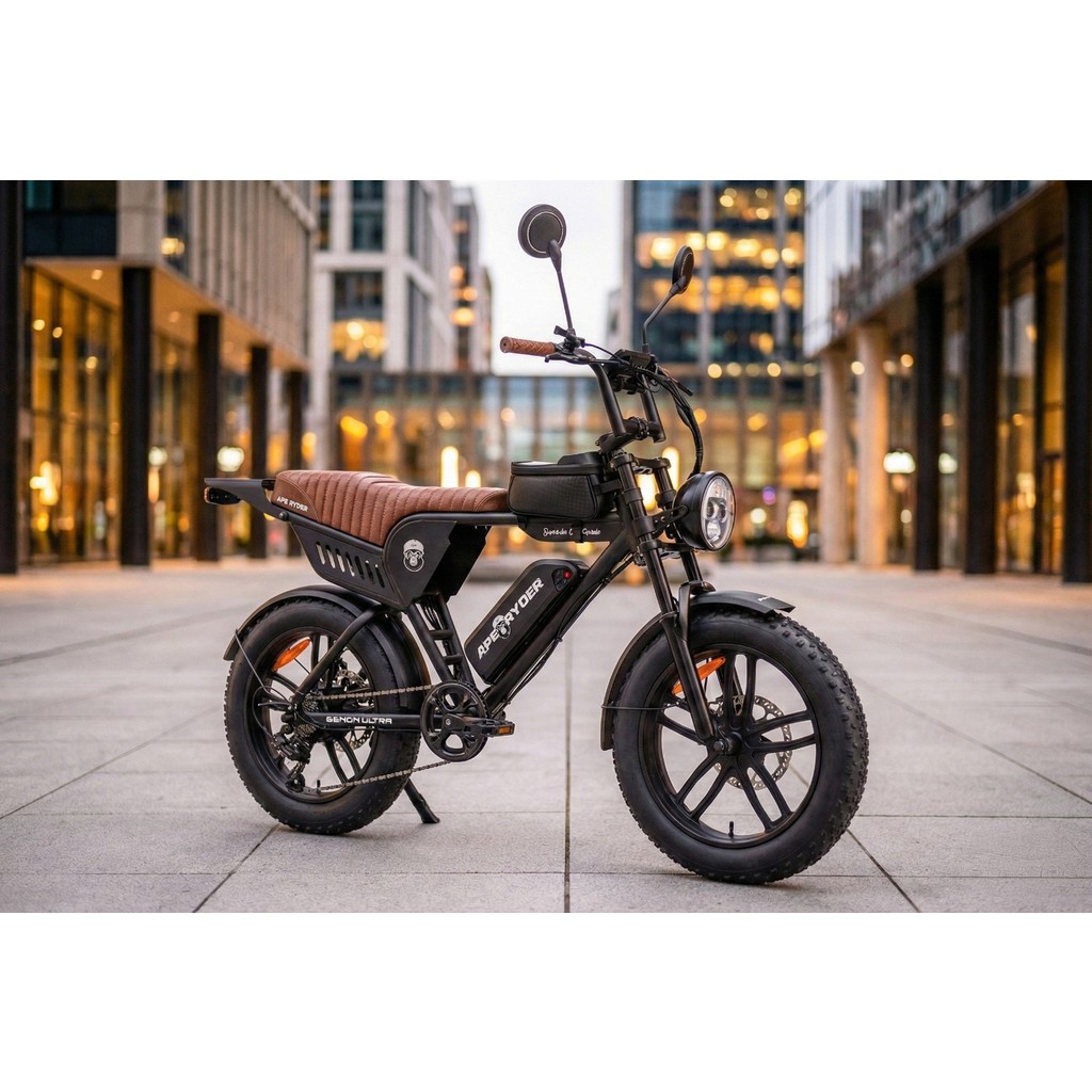 Ape Ryder Genon Ultra 750W Elektrikli Bisiklet Ayna Çanta ve El Gazı Hediyeli Elektrikli Bisikletler Fiyatı