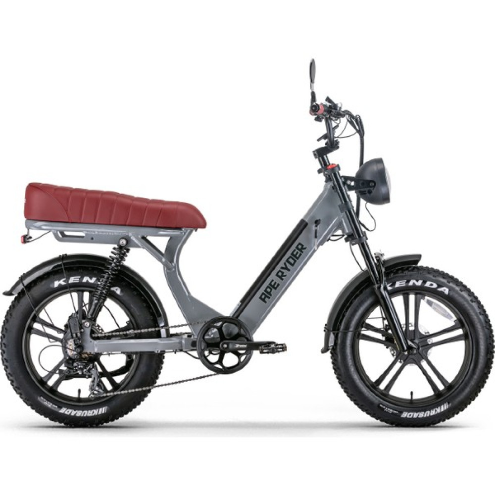 Ape Ryder Md-10 Elektrikli Bisiklet - Gri Elektrikli Bisikletler Fiyatı