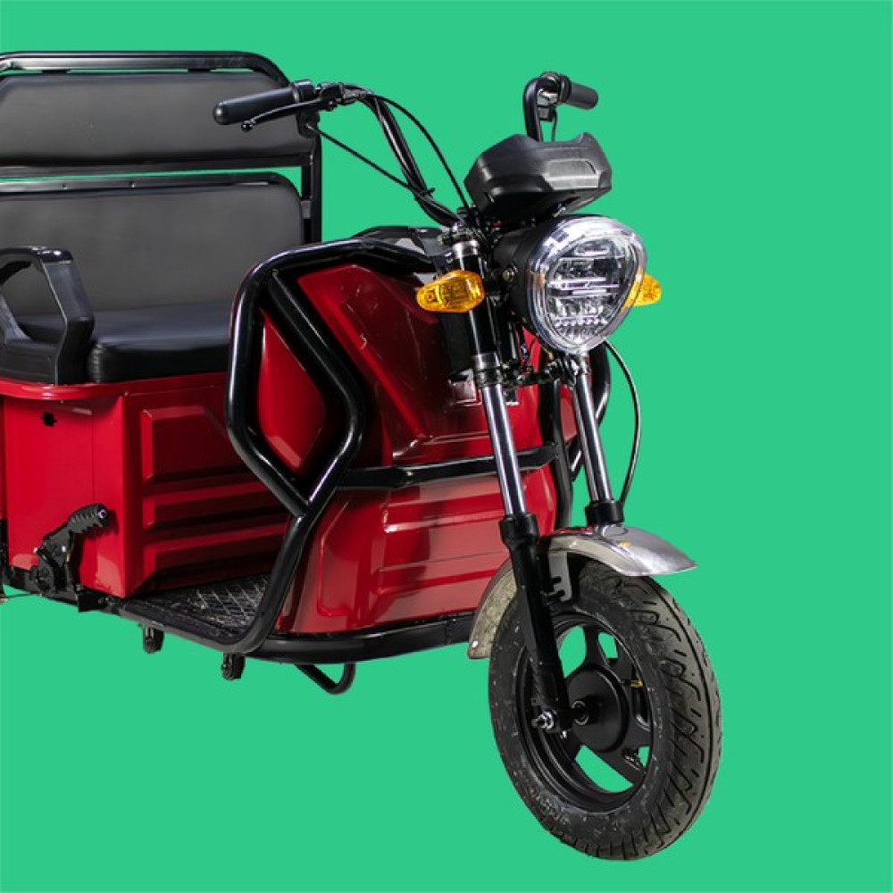 APEC 4M410-9900A-17 Apt4 3 Teker. Moped Sedeflı Beyaz Elektrikli Bisikletler Fiyatı