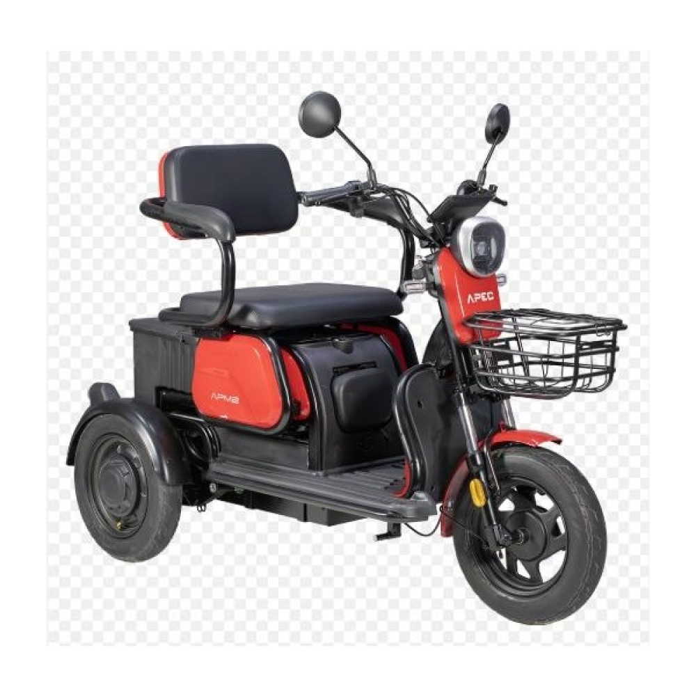 APEC 4M411-9900A-04 Apm2 3 Teker. Elektr. Moped Kırmızı Elektrikli Bisikletler Fiyatı