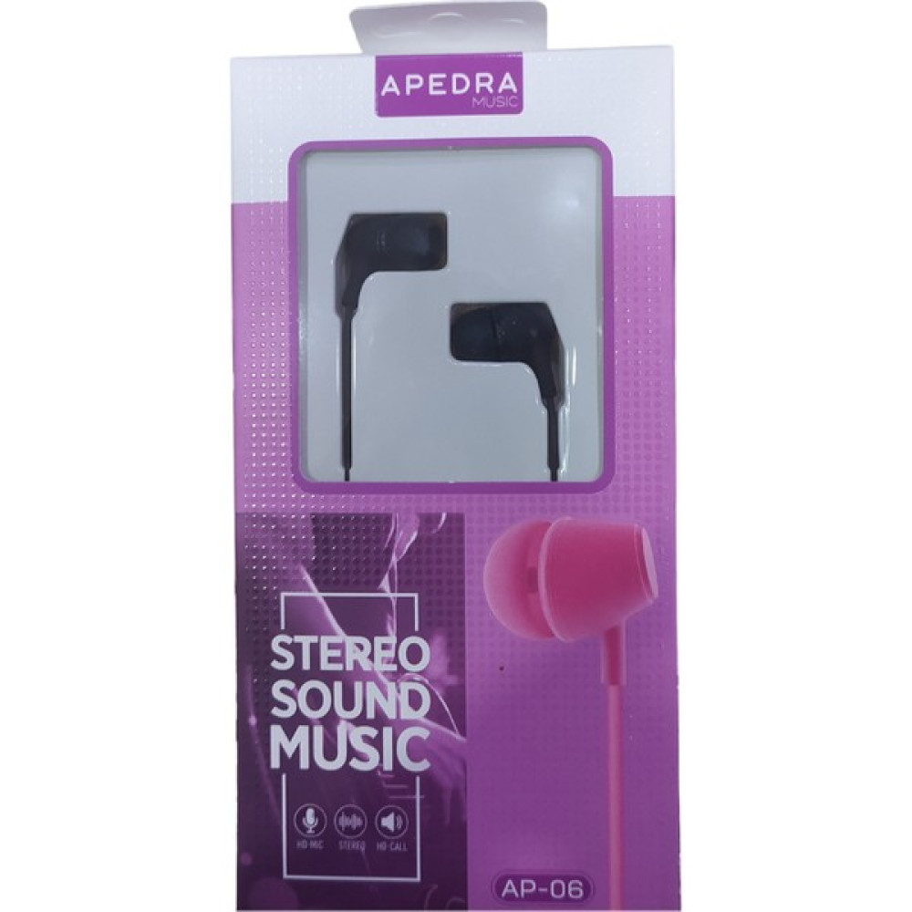 Apedra Ap-06 Kulak Içi Siyah Mikrofonlu Kulaklık Kulak İçi Kulaklık Fiyatı