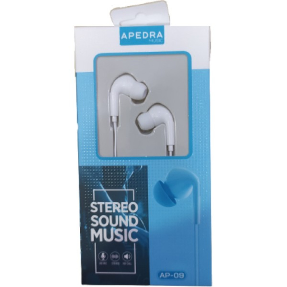 Apedra Ap-09 Kulak Içi Beyaz Mikrofonlu Kulaklık Kulaklık Fiyatı