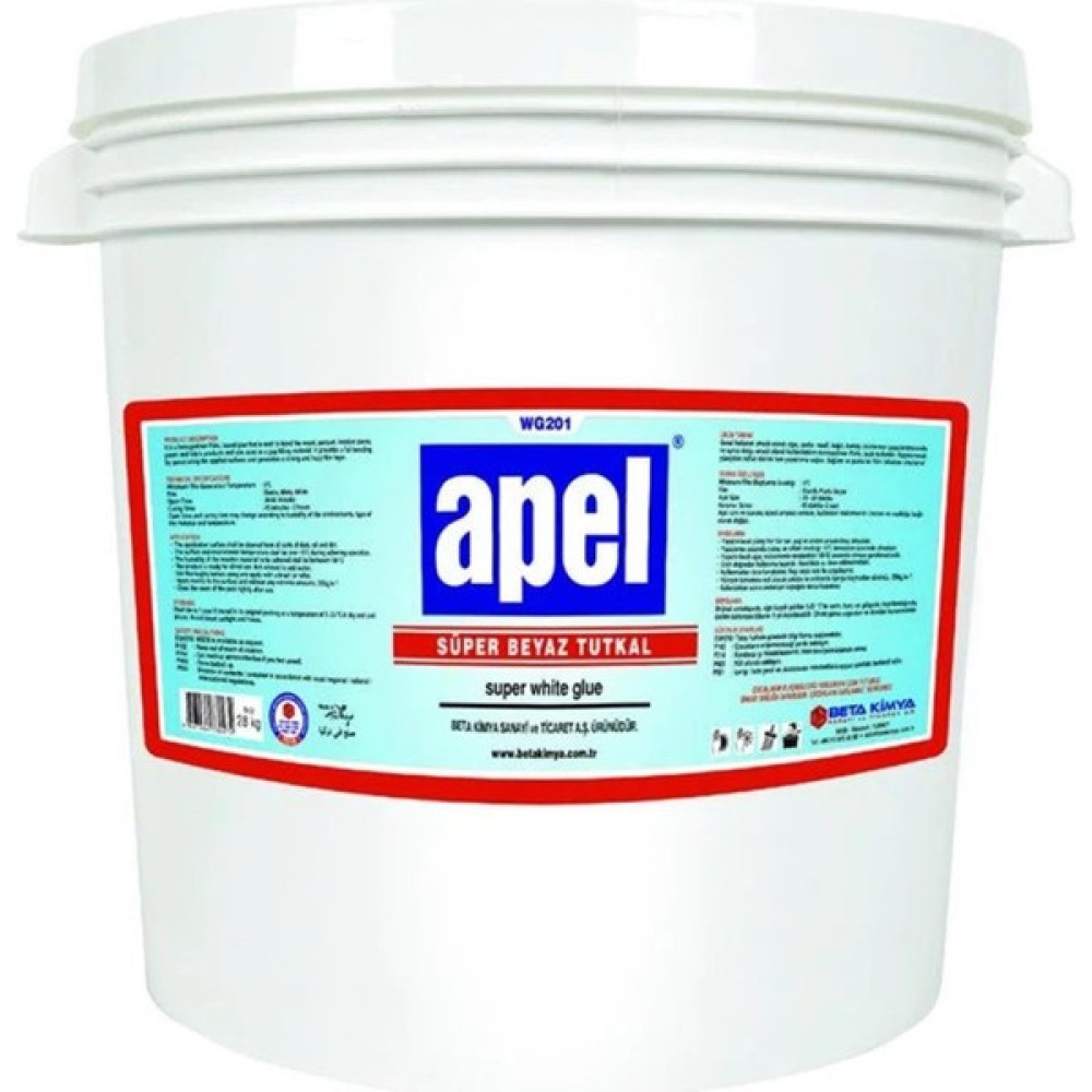 Apel Beyaz 25 kg Tutkal (WG201.25) Oto Boyaları Fiyatı