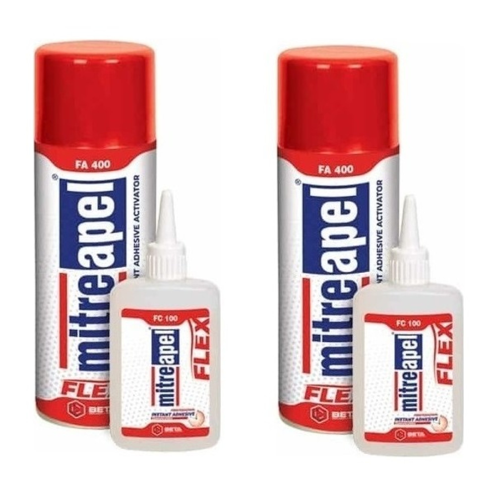 Apel Mitre Hızlı Yapıştırıcı 400 ml 100 gr (5 Adet) - 2 Oto Boyaları Fiyatı