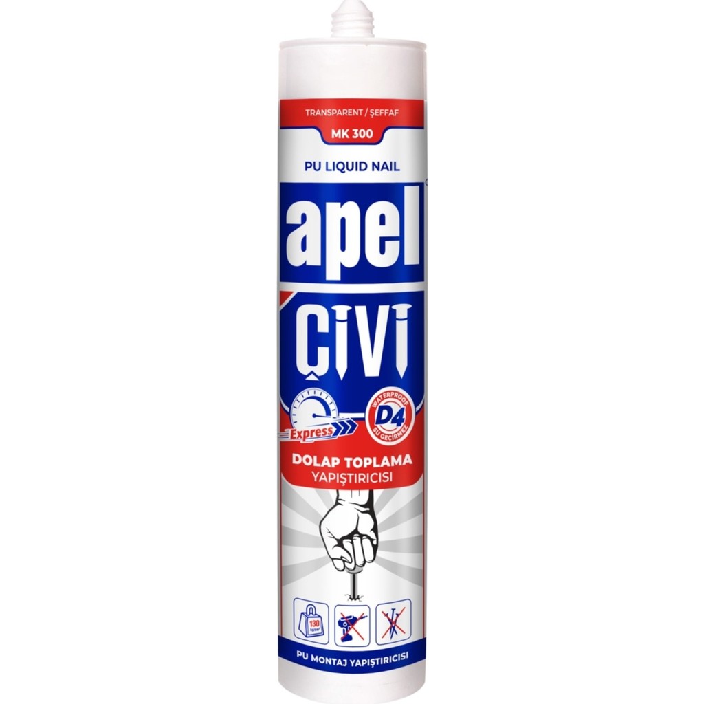 Apel Pu Sıvı Çivi 390 Gr Şeffaf Diğer Fiyatı
