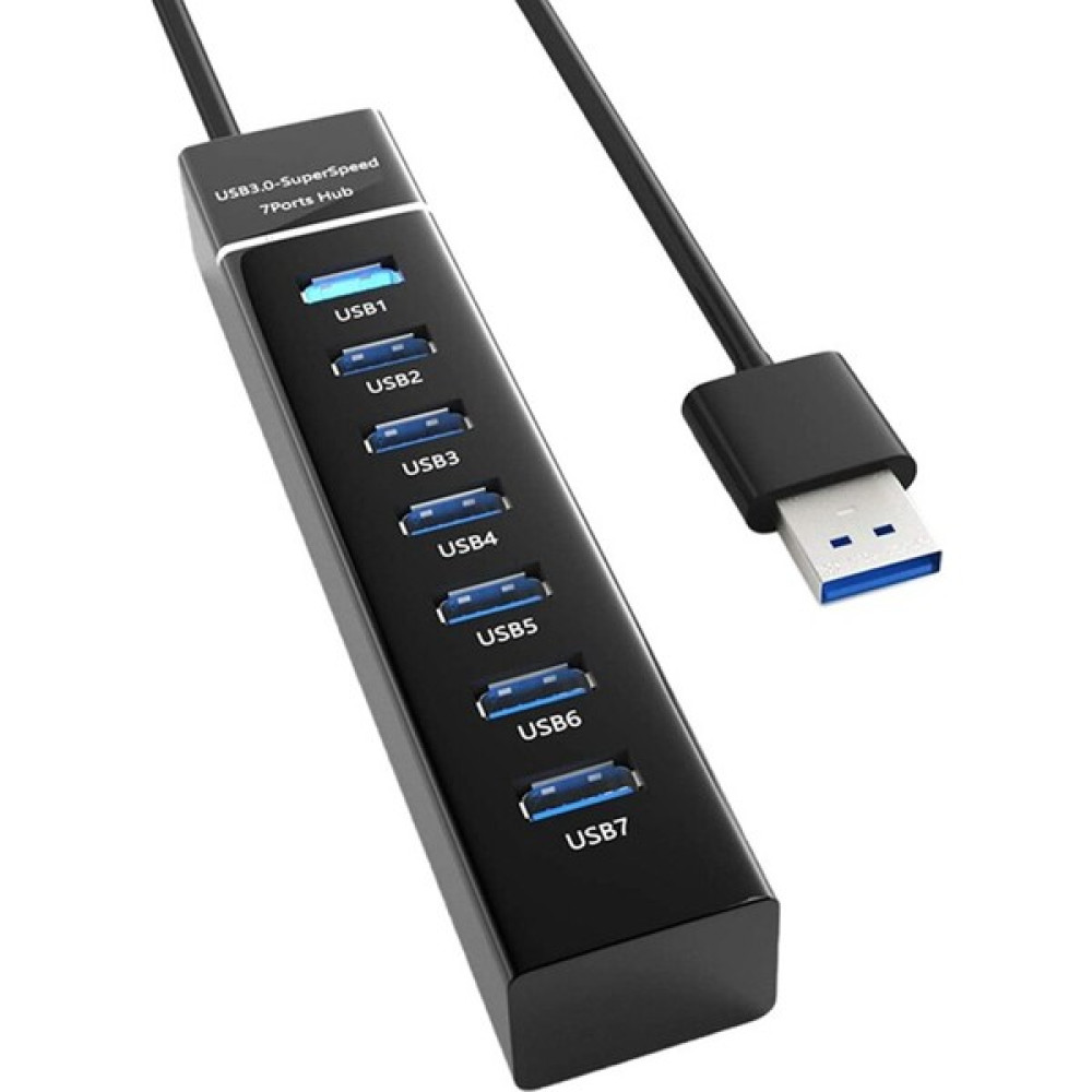 Apera An-76 USB 3.0 Super Speed 7 Port 5 Gbps USB Çoklayıcı Hub 1mt Kablo Seri & Paralel Kablo Fiyatı