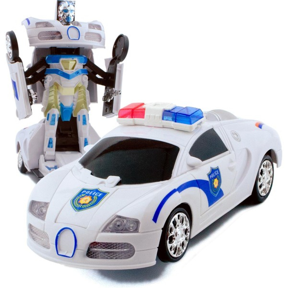 Apera Ap-44 Dönüşen Robot Olan Oyuncak Polis Arabası Çarp ve Devam Et Oyuncak Araç Fiyatı