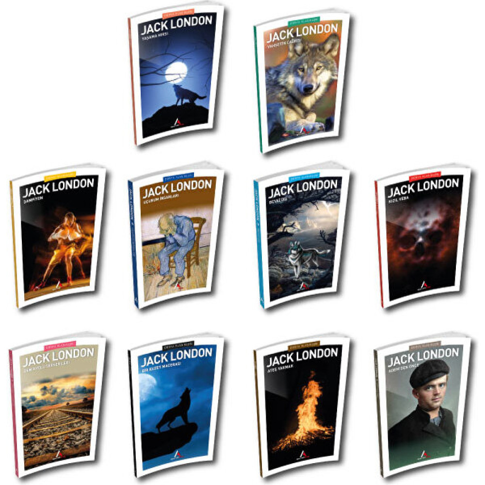Aperatif Kitap Yayınları Jack London Seti 10 Kitap Dünya Klasikleri Aperatif Kitap Yayınları Edebiyat Fiyatı