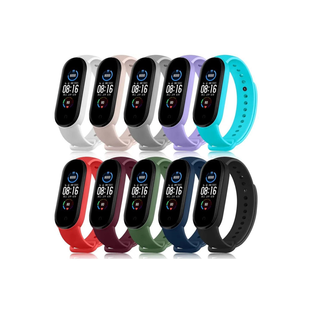 APEXEL Xiaomi Mi Band 5/6 Uyumlu Kordon Seti 10 lu Akıllı Bileklik Fiyatı