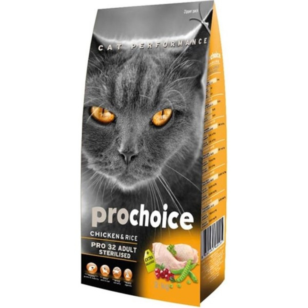 Apg Pro Choice Pro 32 Sterilised Kısırlaştırılmış Kedi Maması 15 kg Evcil Hayvan Ürünleri Fiyatı