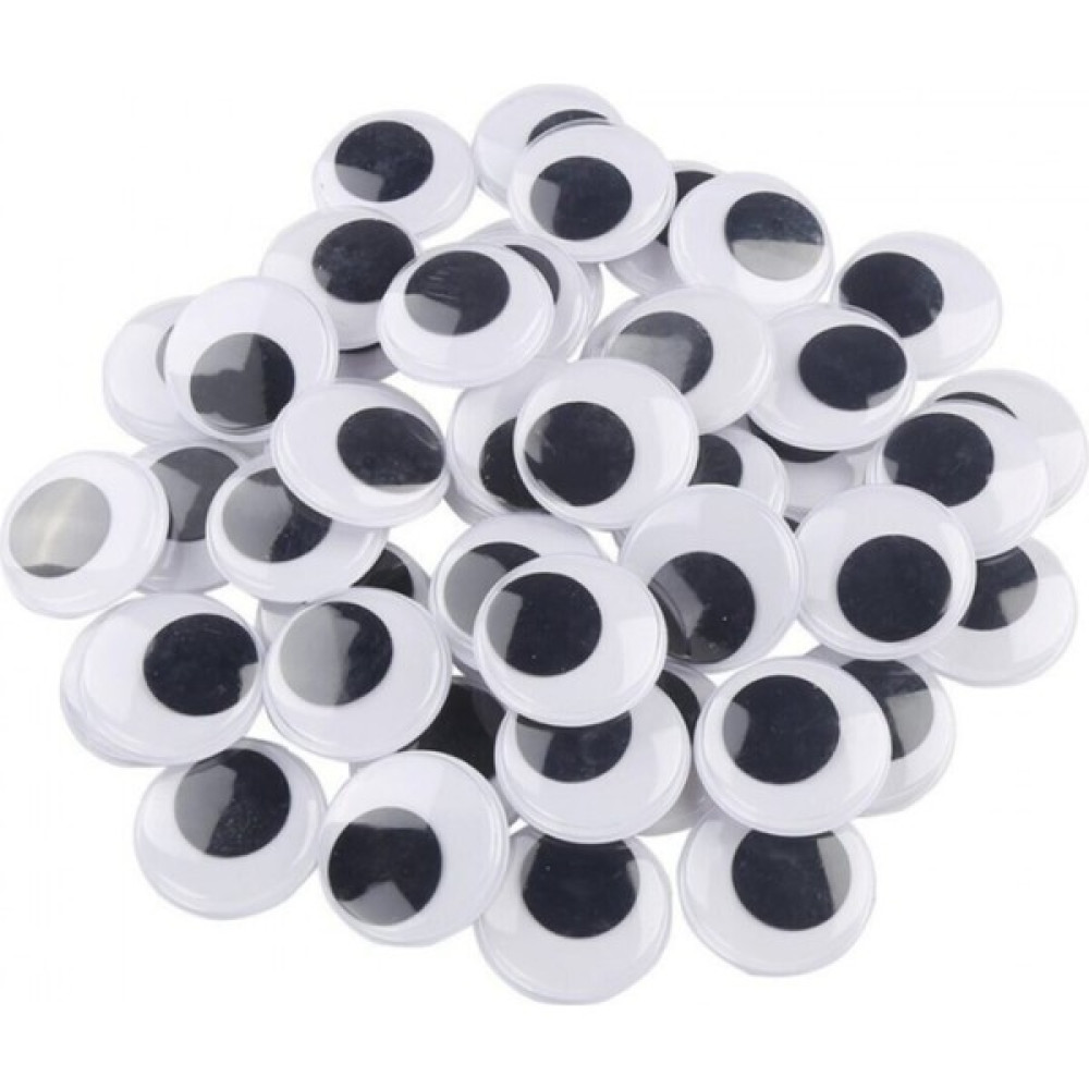 Apiko Shop Büyük Oynar Göz 20 mm (50 Adet) Sanatsal Malzemeler Fiyatı