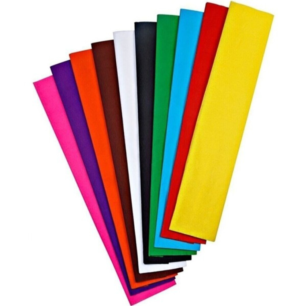 Apiko Shop Krapon Kağıdı 50X200CM Boyutunda 10 Renk Krapon Kağıdı Elişi Kağıdı Fiyatı