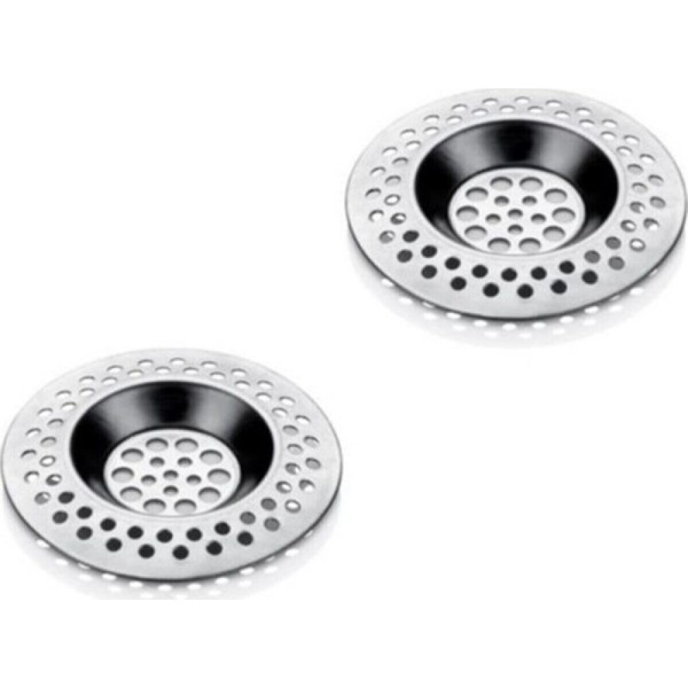 Apiko Shop Paslanmaz Metal 2'li Yuvarlak Mutfak Lavabo Içi Gider Süzgeci, Banyo Evye Deliği Çöp Tıkacı - 1 Adet Mutfak Gereçleri Fiyatı