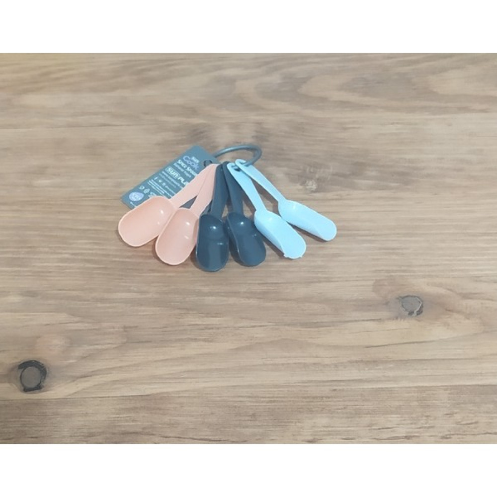 Apiko Shop Renkli Plastik 6 Lı Baharat Kaşığı Çatal / Kaşık / Bıçak Takımları Fiyatı