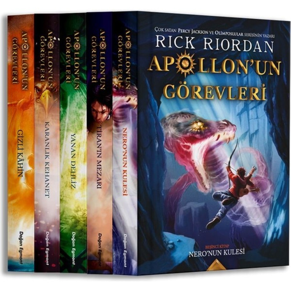 Apollon'nun Görevleri Seti - Rick Riordan Çocuk Roman Fiyatı
