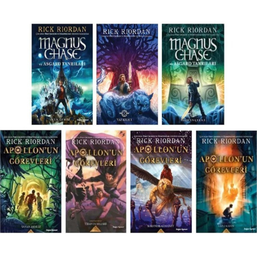 Apollonun Görevleri Magnus Chase ve Asgard Tanrıları Seti 7 Kitap - Rick Riordan Fantastik Macera Fiyatı