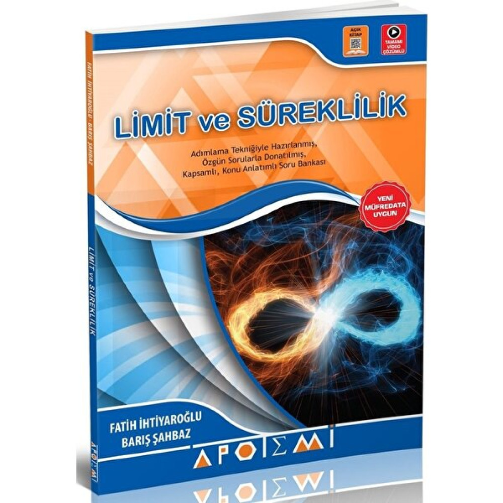 Apotemi Limit ve Süreklilik - Fatih İhtiyaroğlu Ders Sınav Kitapları Fiyatı