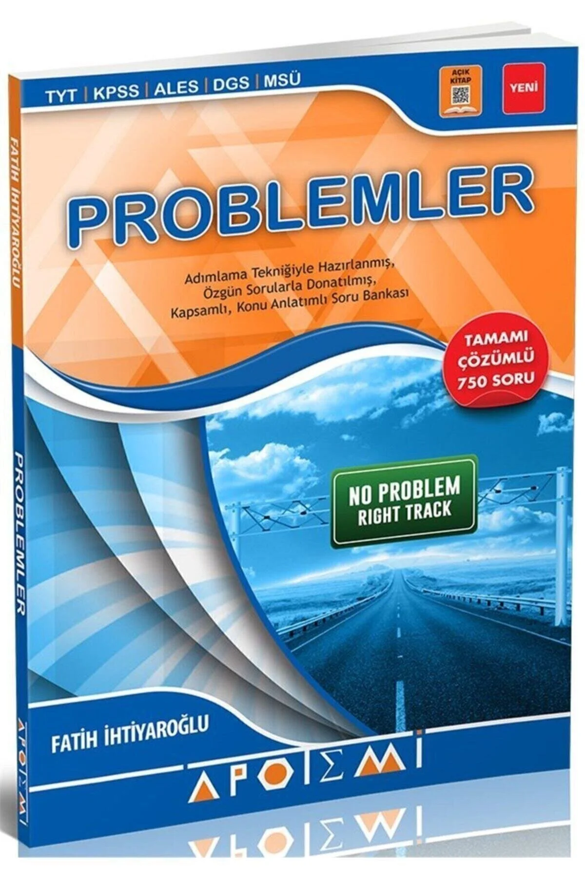 Apotemi Yayınları Apotemi Problemler" Ders Sınav Kitapları Fiyatı
