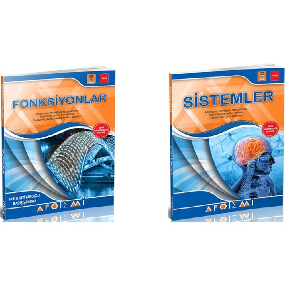 Apotemi Yayınları Fonksiyonlar Sistemler 2 Li Set Matematik Fiyatı