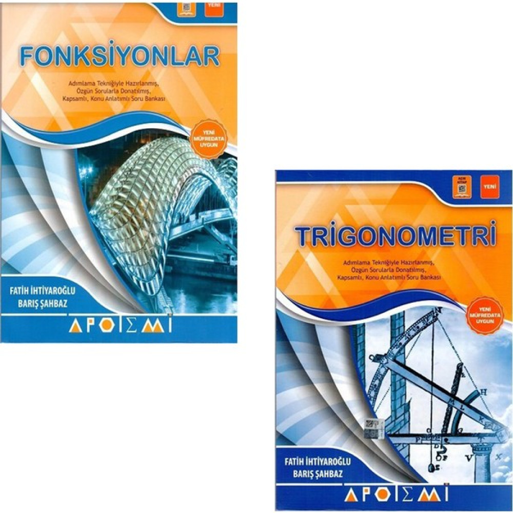 Apotemi Yayınları Fonksiyonlar + Trigonometri Fasikül Seti Matematik Fiyatı