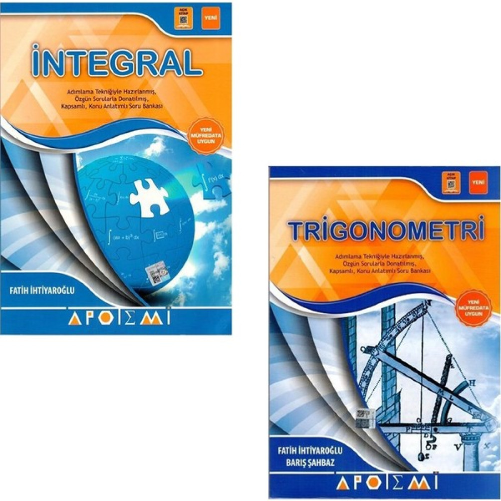Apotemi Yayınları Integral + Trigonometri Fasikül Seti Matematik Fiyatı
