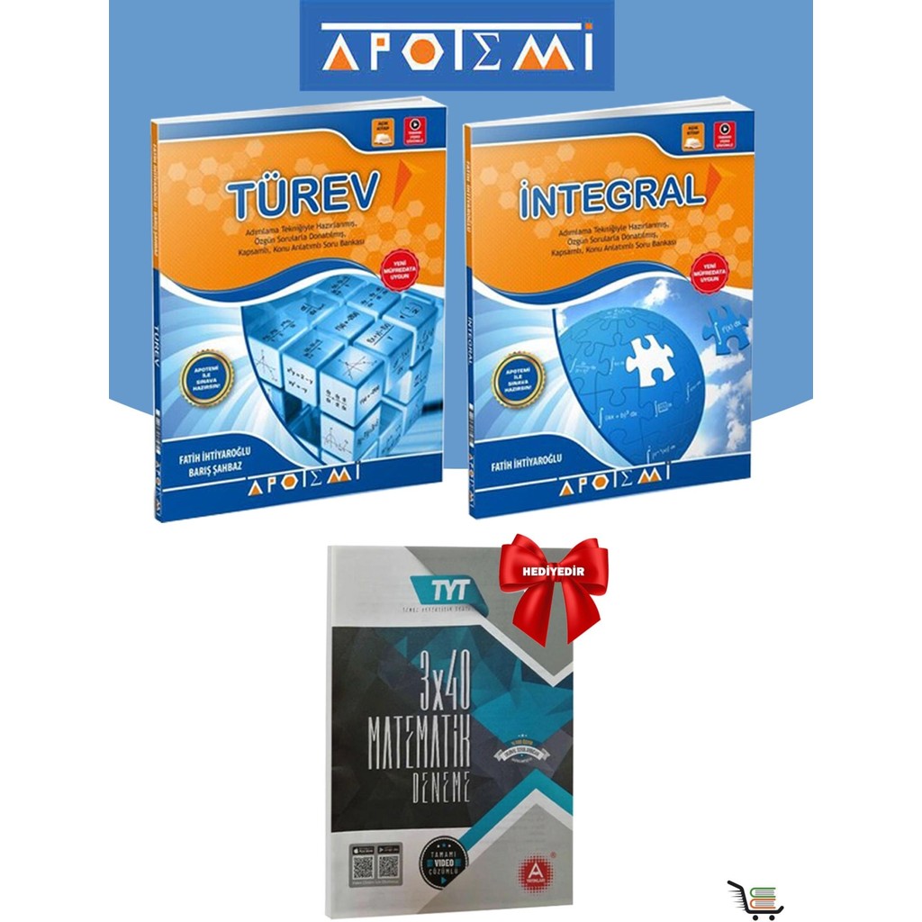 Apotemi Yayınları Matematik Türev-Integral Set Matematik Fiyatı