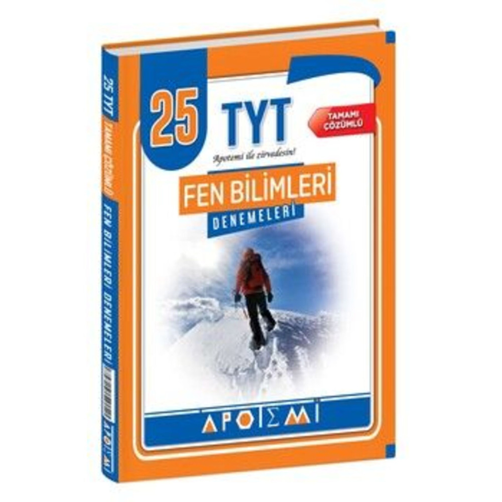 Apotemi Yayınları Tyt Fen Bilimleri 25 Deneme Ders Sınav Kitapları Fiyatı