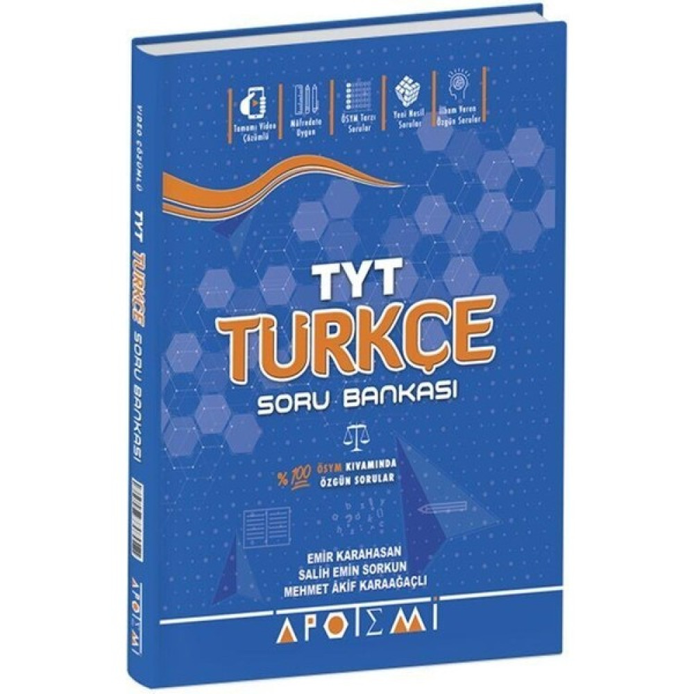 Apotemi Yayınları TYT Türkçe Soru Bankası Temel Yeterlilik Testi (TYT) Fiyatı