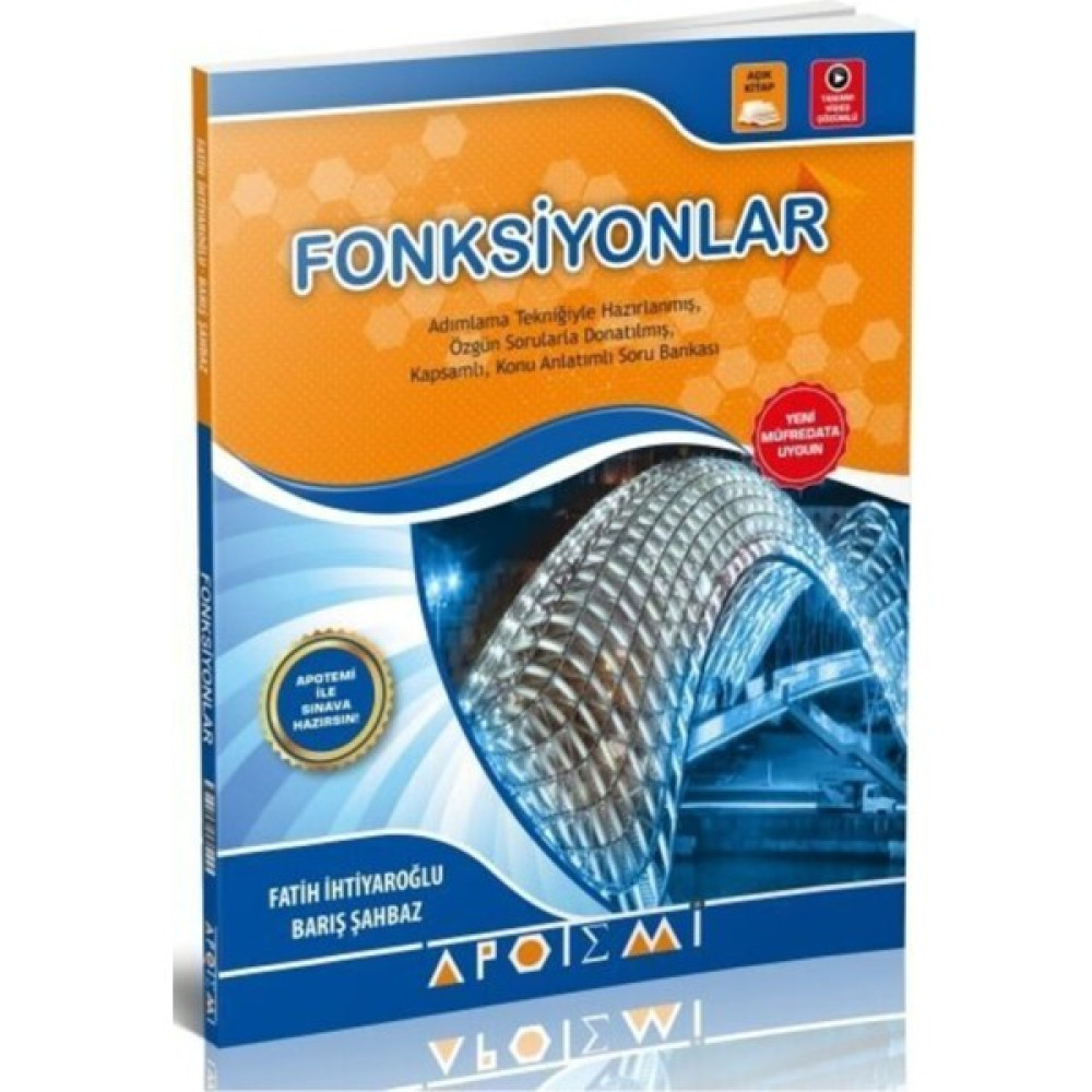 Apotemi Yayınları Yayınları Fonksiyonlar Konu Anlatımlı Soru Bankası Kaynak Kitapları Fiyatı