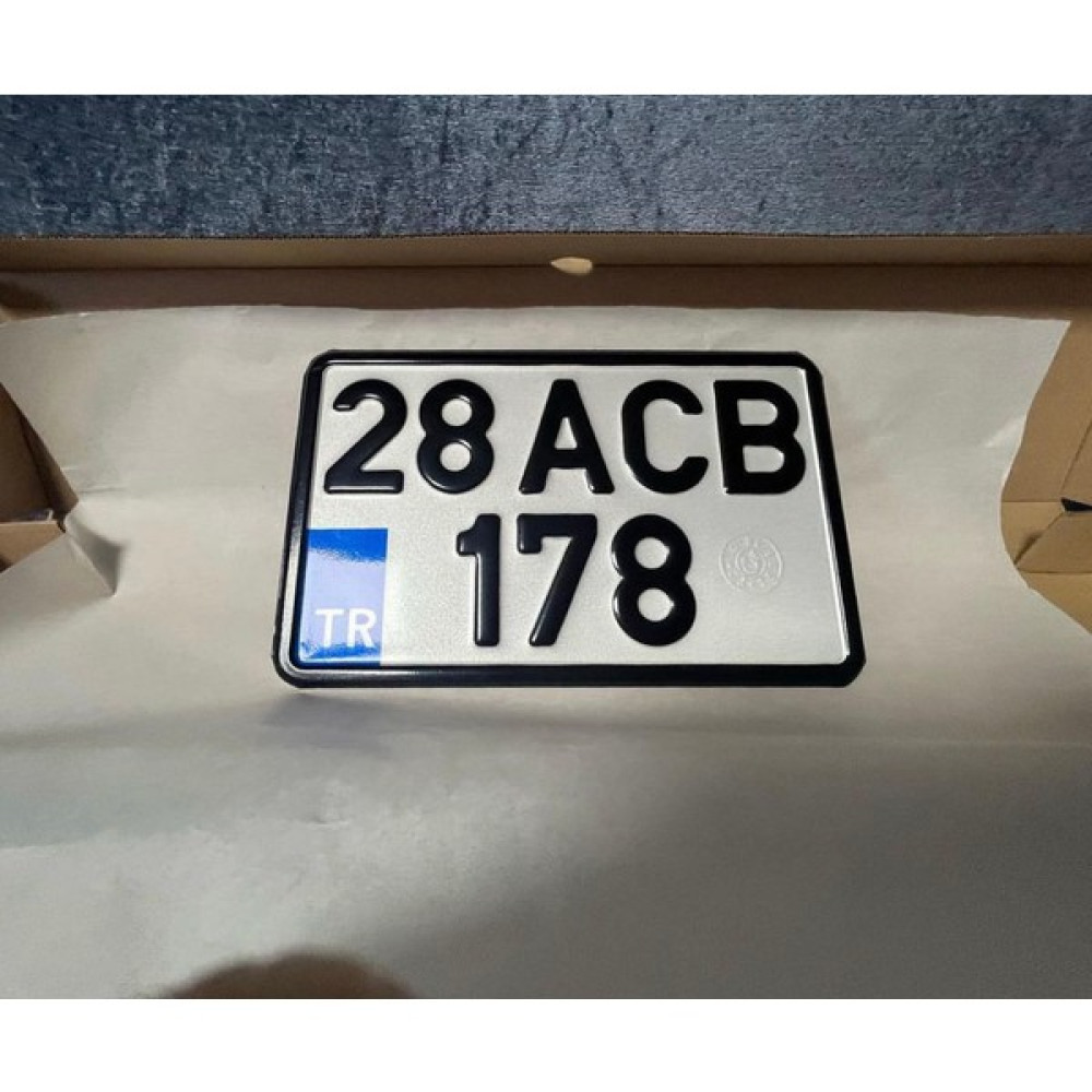 App Plaka Beşiktaş Baskı Motor App - 1 Motorsiklet için Diğer Aksesuarlar Fiyatı