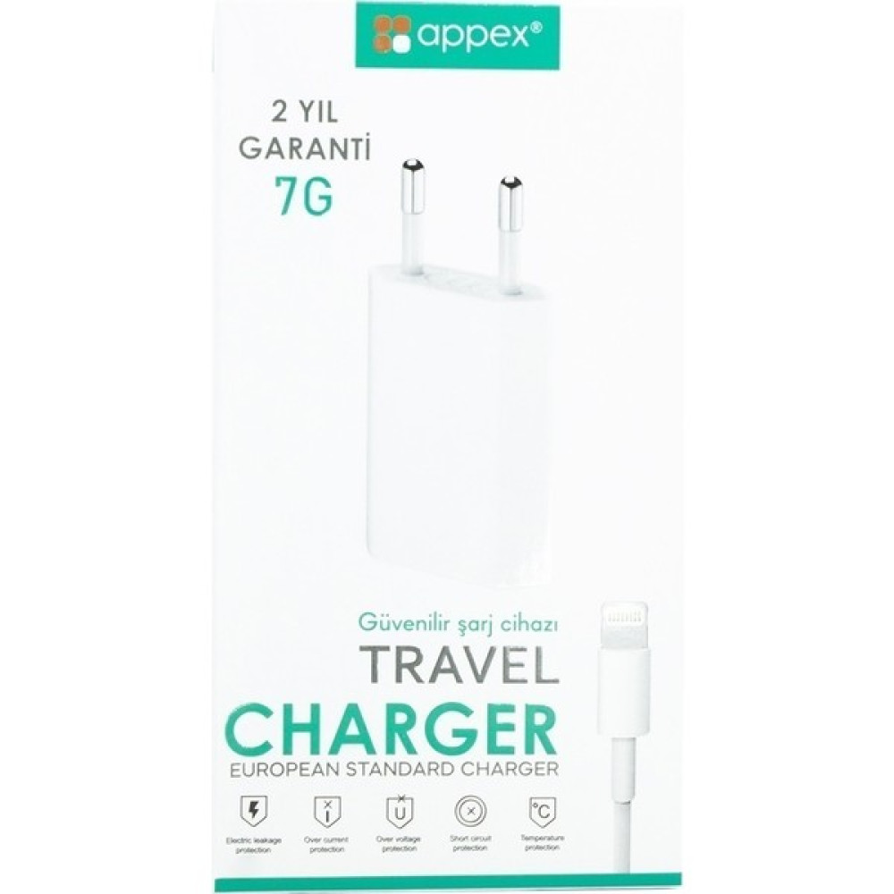 Appex 7g Lightning iPhone Uyumlu Şarj Cihazı - Beyaz Oto Boyaları Fiyatı