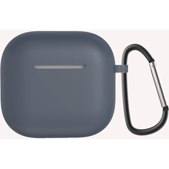 Apple Airpods 4 Kılıfı Uyumlu Silikon Kılıf Şarj Bölümü Tıpalı Soft Yumuşak Kablosuz Şarj Destekli Kapak - Lacivert Cep Telefonu Kılıfı Fiyatı