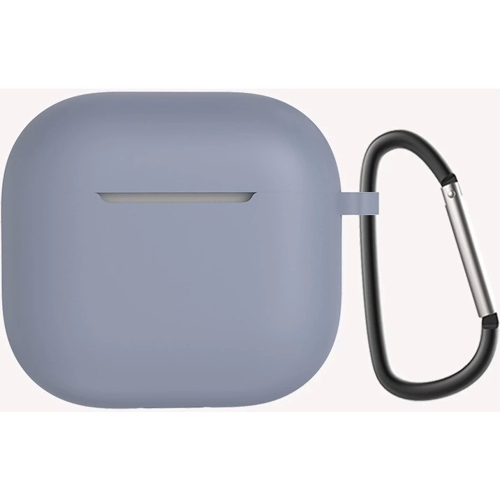 Apple Airpods 4 Kılıfı Uyumlu Silikon Kılıf Şarj Bölümü Tıpalı Soft Yumuşak Kablosuz Şarj Destekli Kapak - Lavanta Cep Telefonu Kılıfı Fiyatı