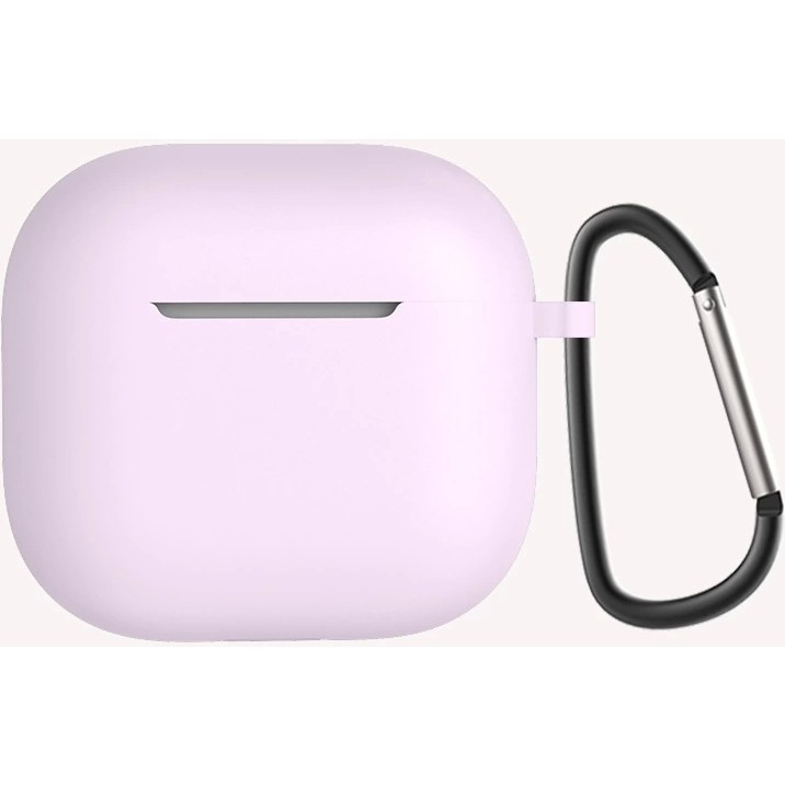 Apple Airpods 4 Kılıfı Uyumlu Silikon Kılıf Şarj Bölümü Tıpalı Soft Yumuşak Kablosuz Şarj Destekli Kapak - Lila Cep Telefonu Kılıfı Fiyatı