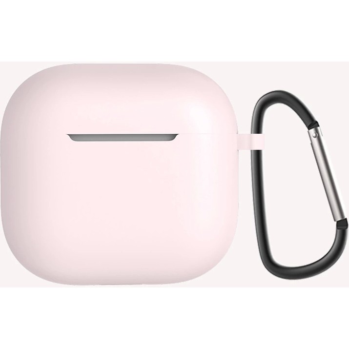Apple Airpods 4 Kılıfı Uyumlu Silikon Kılıf Şarj Bölümü Tıpalı Soft Yumuşak Kablosuz Şarj Destekli Kapak - Pembe Cep Telefonu Kılıfı Fiyatı
