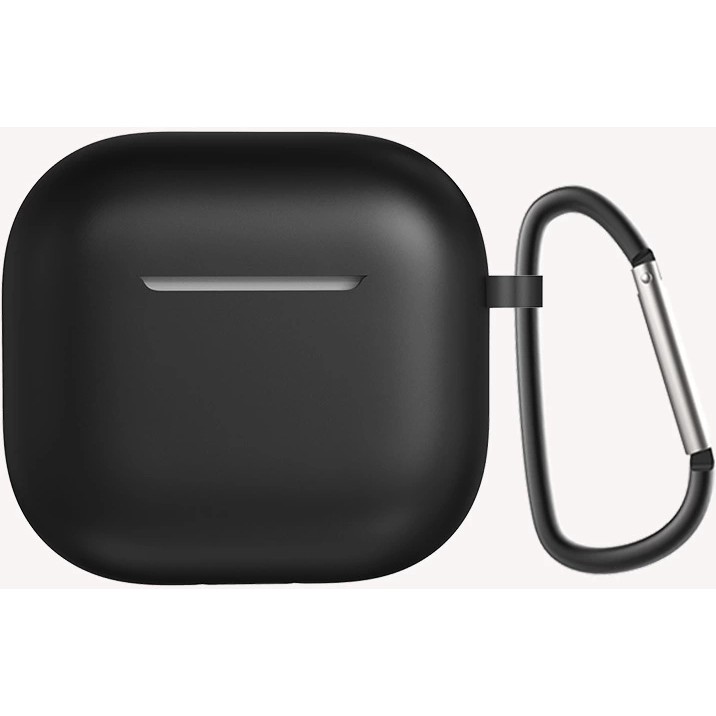 Apple Airpods 4 Kılıfı Uyumlu Silikon Kılıf Şarj Bölümü Tıpalı Soft Yumuşak Kablosuz Şarj Destekli Kapak - Siyah Cep Telefonu Kılıfı Fiyatı