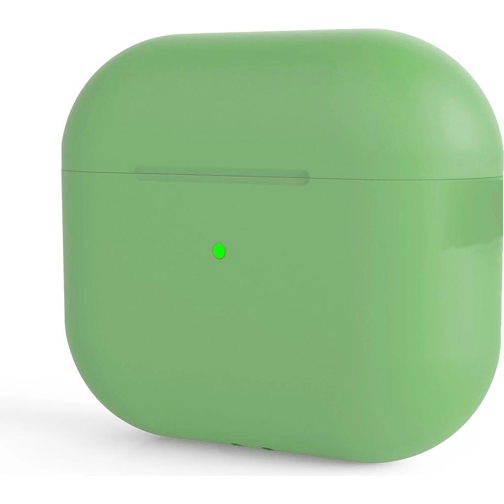 Apple Airpods Pro 2 Kılıfı Uyumlu Silikon Kılıf Şarj Bölümü Tıpalı Soft Yumuşak Kablosuz Şarj Destekli Kapak - Açık Yeşil Cep Telefonu Kılıfı Fiyatı