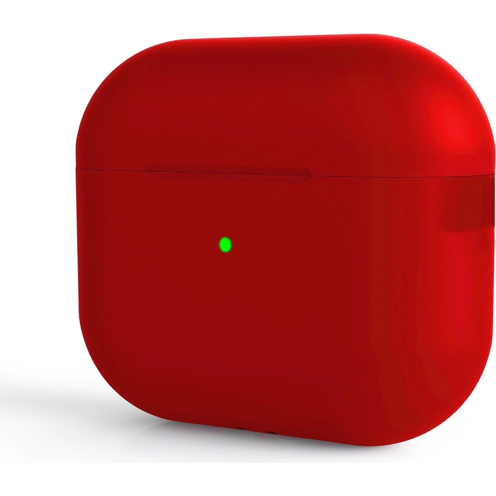 Apple Airpods Pro 2 Kılıfı Uyumlu Silikon Kılıf Şarj Bölümü Tıpalı Soft Yumuşak Kablosuz Şarj Destekli Kapak - Kırmızı Cep Telefonu Kılıfı Fiyatı