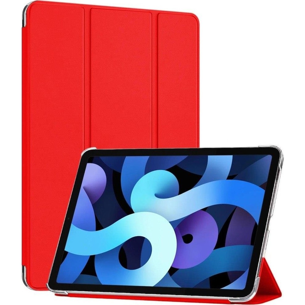 Apple iPad Air 4 Kılıf 2020 10.9 Inch 4.nesil Smart Cover Kapaklı - Kırmızı Tablet Kılıfı Fiyatı