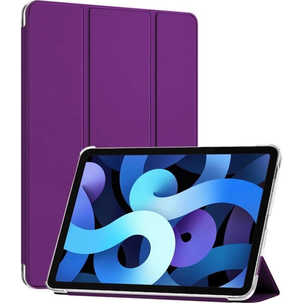 Apple iPad Air 4 Kılıf 2020 10.9 Inch 4.nesil Smart Cover Kapaklı - Mor Tablet Kılıfı Fiyatı