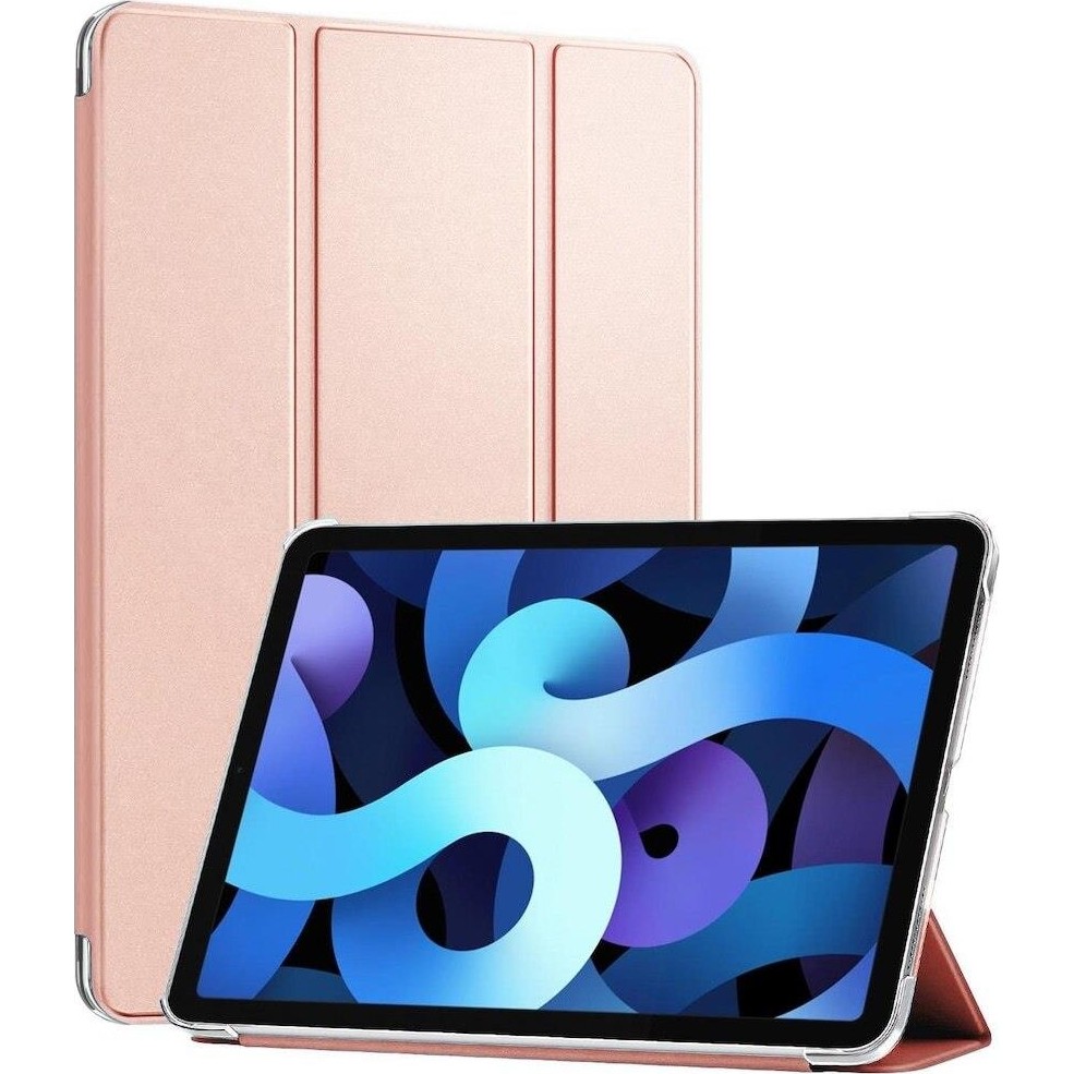 Apple iPad Air 4 Kılıf 2020 10.9 Inch 4.nesil Smart Cover Kapaklı - Rose Gold Tablet Kılıfı Fiyatı