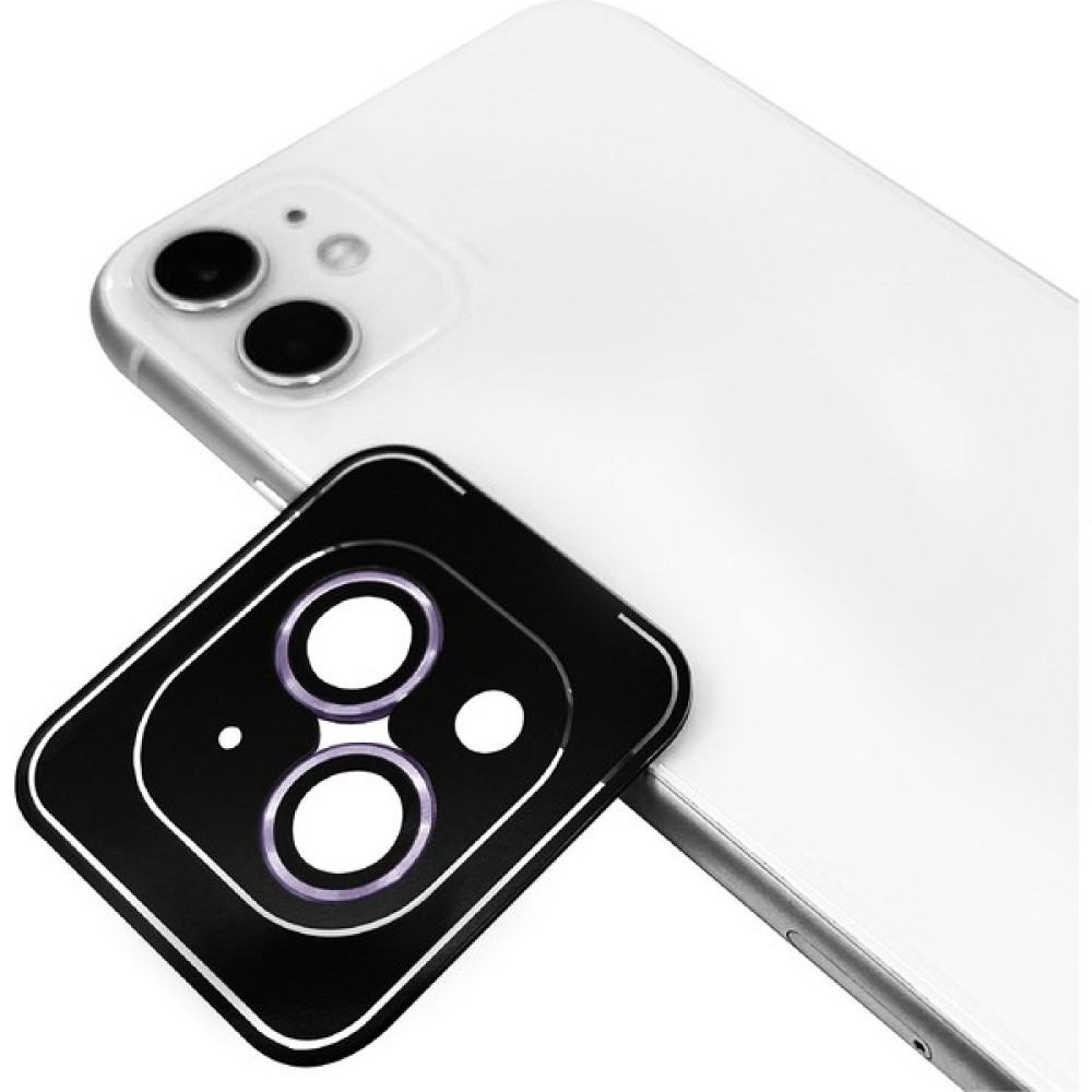 Apple iPhone 11 Kamera Lens Koruyucu Renkli Tasarım Kolay Takma Aparatlı (Cl-11) - Mor Cep Telefonu Ekran Koruyucusu Fiyatı