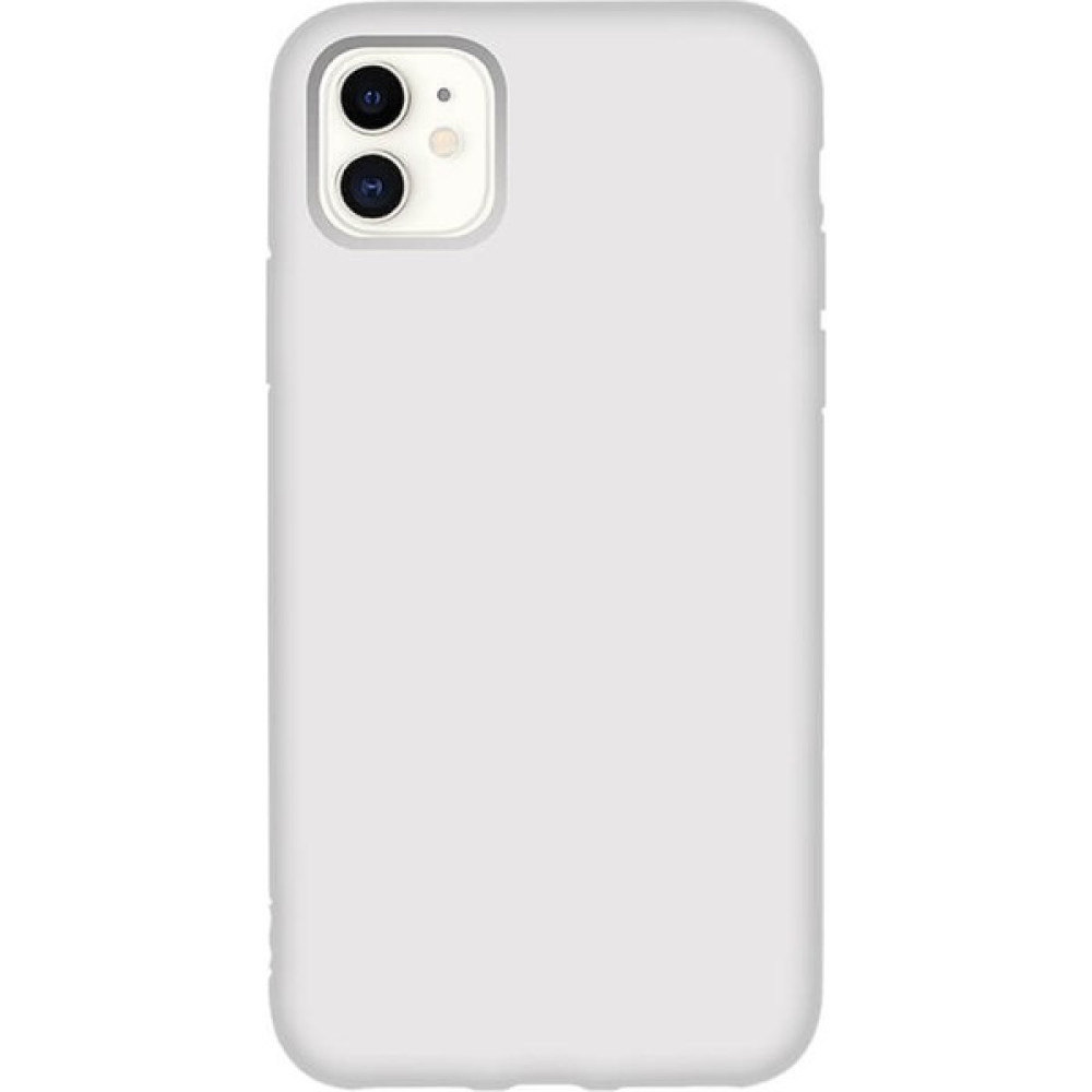 Apple iPhone 11 Kılıf Sade Mat Beyaz Renkli Yumuşak Logosuz Cep Telefonu Kılıfı Fiyatı