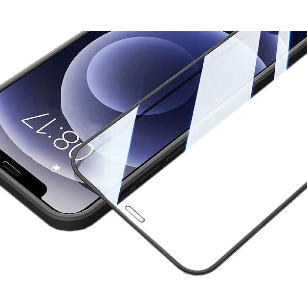 Apple iPhone 11 Tam Kaplayan Curved Tamperli Cam Ekran Koruyucu - Siyah Cep Telefonu Ekran Koruyucusu Fiyatı