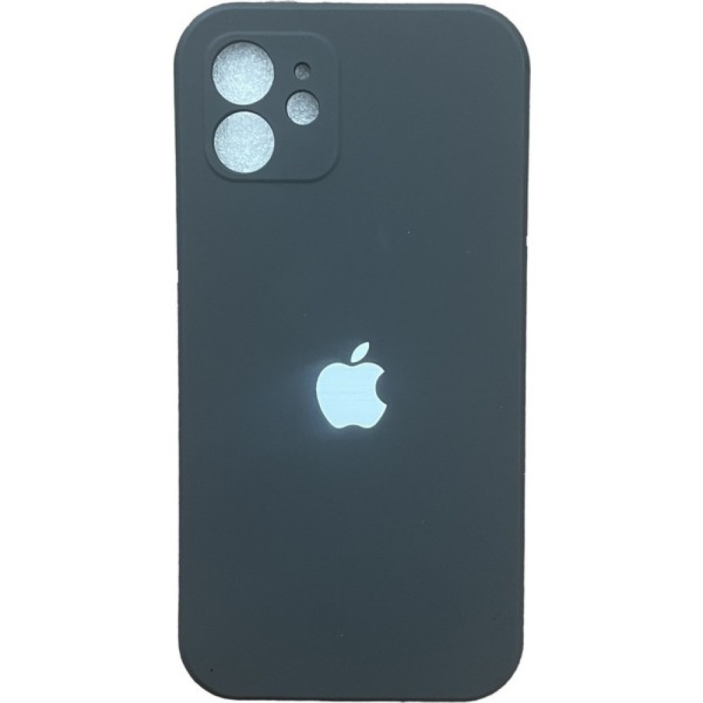 Apple iPhone 12 Uyumlu Siyah Kamera Korumalı Lansman Içi Kadife Silikon Logolu Kılıf Cep Telefonu Kılıfı Fiyatı